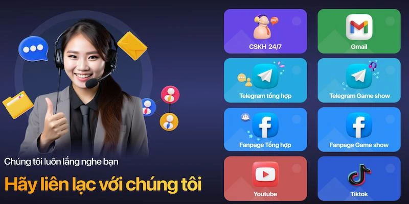 Đừng ngần ngại liên hệ với đội ngũ CSKH King88 nếu bạn có bất kỳ thắc mắc gì