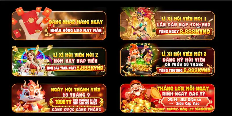 Nạp tiền nhận thưởng bất ngờ tại King88